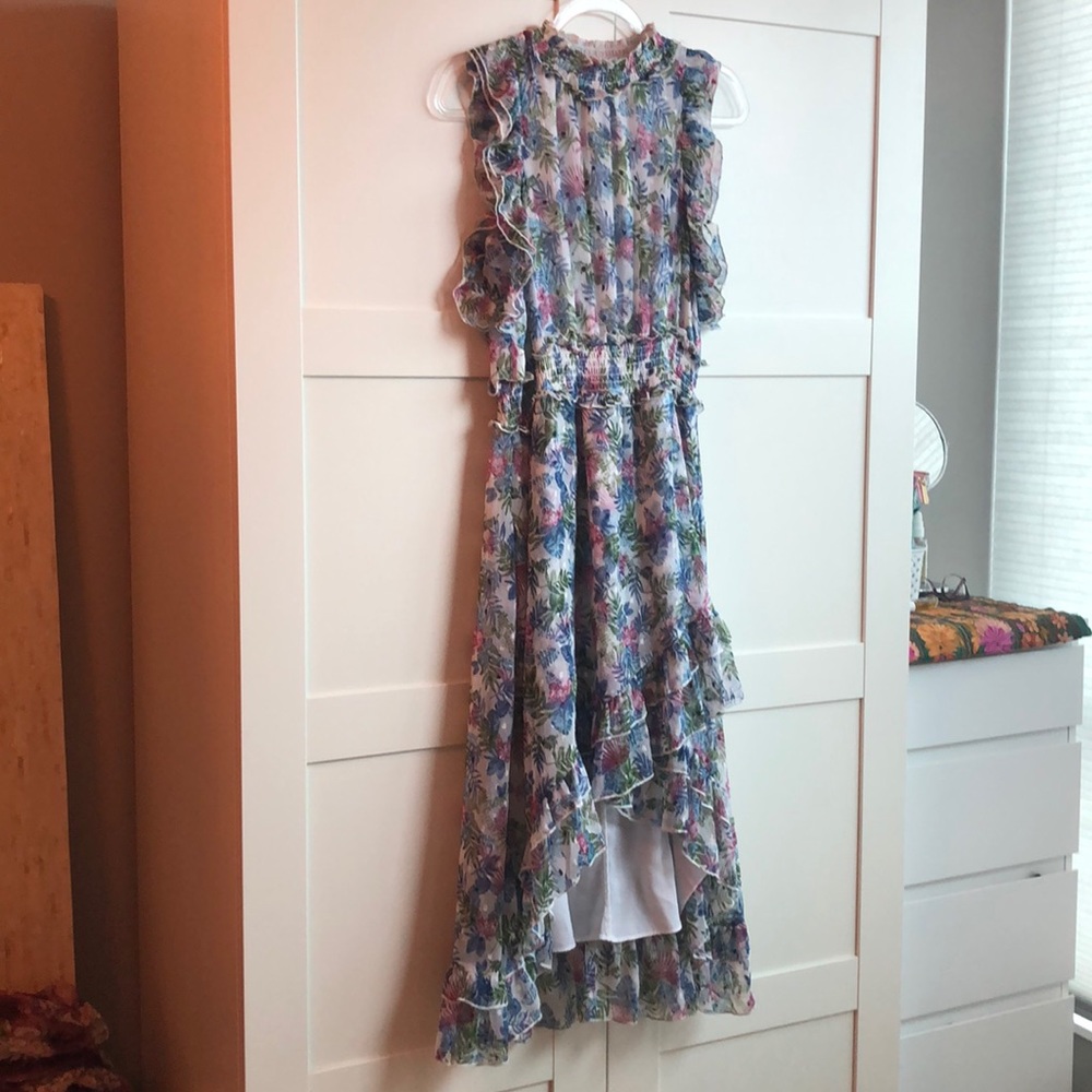 Floral Ruffle Dress